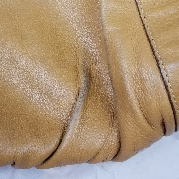 Cole Haan Tan Leather Hobo Bag - Picture 5 of 8